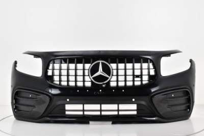 Mercedes glb x247 247 рестайлінг  2024- amg line бампер передній фото №1