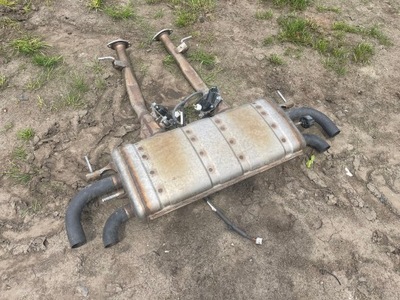 Lexus lc lc500 5.0 v8 гасник кінцевий вихлоп активний фото №1