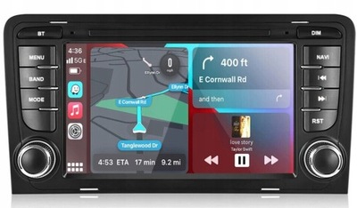 RADIO DE AUTOMÓVIL 2 DIN ANDROID AUDI RS3 S3 A3 8P 2003-2011 2GB + 32GB  