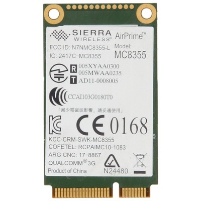 Modem 3G Sierra Wireless MC8355 Gobi3000