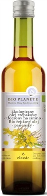 OLEJ RZEPAKOWY VIRGIN BIO 500 ml - BIO PLANETE