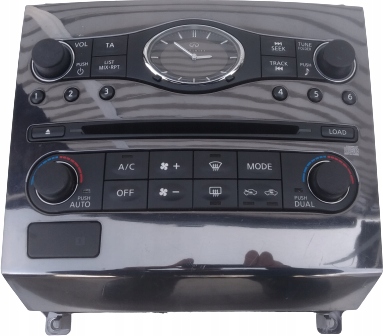 Панель кондиционер радио приборная панель infiniti qx70 fx37 fx30d фото №1