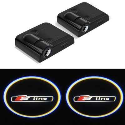 SLINE AUDI LED LOGO PROJEKTOR HD BEZPRZEWODOWY
