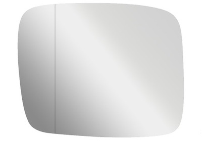 Вкладыш зеркало стекло jeep renegade 2014-- асферическое левая фото №1