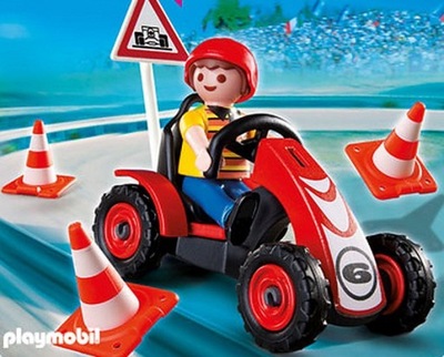 Klocki Playmobil gokart wyścigowy