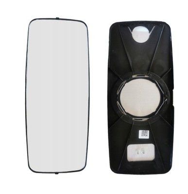 Вкладиш дзеркало renault magnum з підігрівом 465x190 фото №1