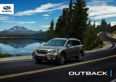 Subaru Outback prospekt 2019 polski