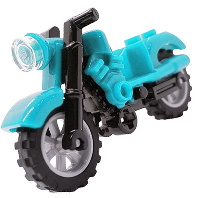 LEGO - 85983c01, motocykl, motor, ciemnoczerwony