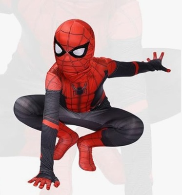 Spiderman Strój Przebranie Kostium WIEK 5-6lat 120 CM