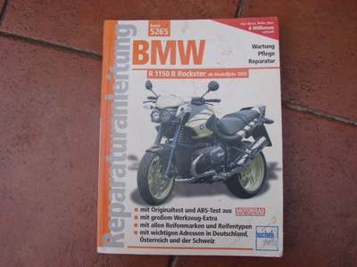 BMW R 1150R ROCKSTER LIBRO MANUAL REPARACIÓN  