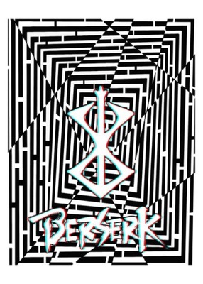 Maze Gaze Berserk - plakat 3D 50x70 cm