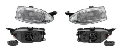 Фара лампа fiat siena palio kombi le+pr фото №1