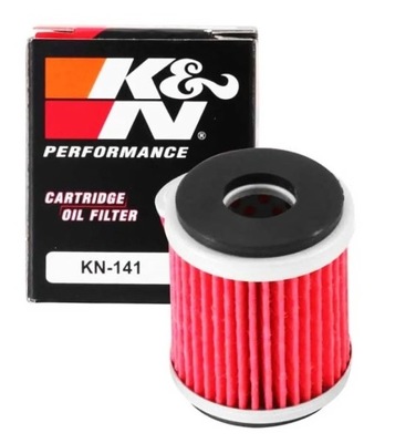 ФІЛЬТР МАСЛА K&N FILTERS, KN-141, YAMAHA T135 CYPTON X, 07-18R.