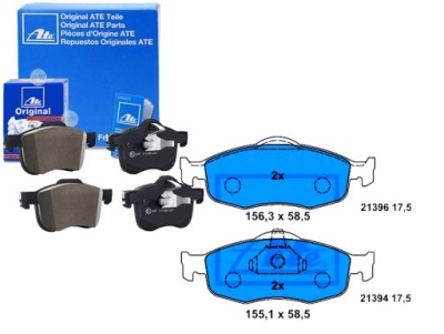 Ate тормозные колодки тормозные ford cougar mondeo i mondeo i фото №1