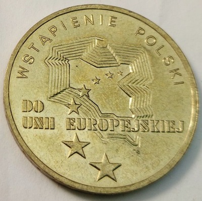 2004 - 2 złote GN - Wstąpienie Polski do Unii Europejskiej