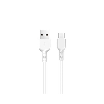 Kabel USB A do USB C Hoco 2,4A 3 m X20 biały