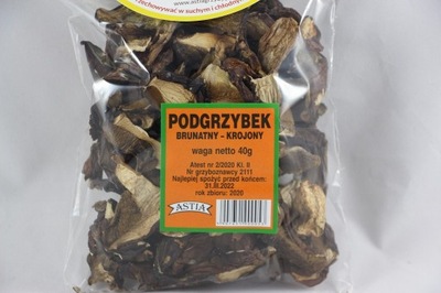 PODGRZYBEK BRUNATNY KROJONY 40g