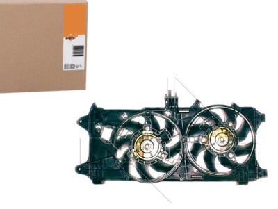 Вентилятор радиатора fiat doblo 1,3 1,9d 01- nrf фото №1