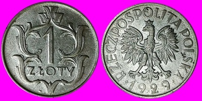 1 zł 1929 Oryginał 149