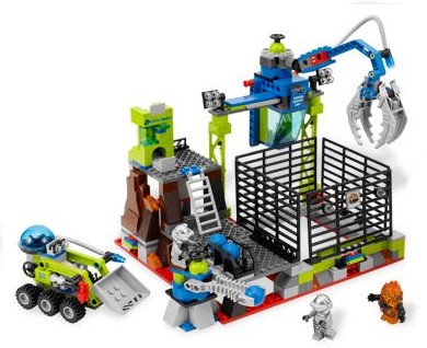 LEGO Power Miners 8191 Lavatraz Używane