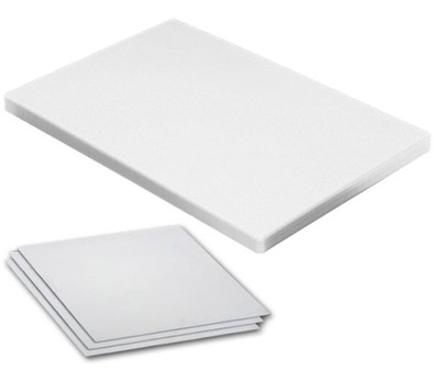 PTFE Teflon Platte 4mm 200x600mm - Weiße Industriekunststoff Platte