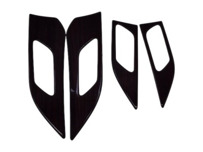 Накладки декоративные дверь обивка jaguar f-pace фото №1