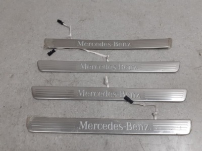 Mercedes gls w167 167 накладки накладки пороговые led kpl a1676861700 фото №1