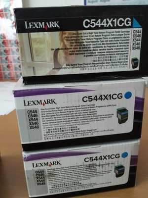 Toner Lexmark C544X1CG C544 C546 C548 Okazja FV