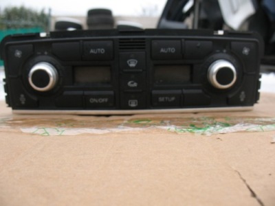 Audi a8 d3 панель кондиціонера 4e0820043 фото №1