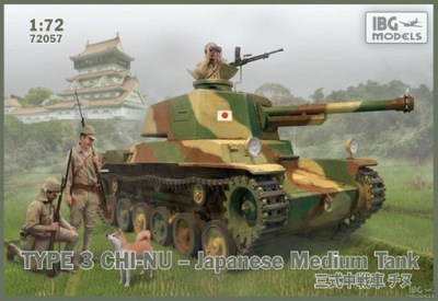 IBG 72057 1:72 Type3 Chi-Nu Japanese Medium Tank