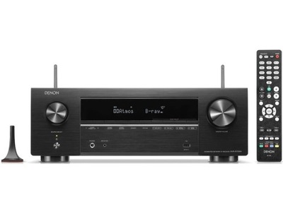 Amplituner DENON AVR-X1700H Bluetooth Wi-Fi Czarny