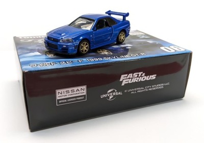 TOMICA UNLIMITED NISSAN SKYLINE GT-R FAST FURIOUS