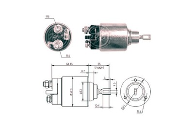 ERA JUNGIKLIS ELEKTROMAGNETINIS ERA VOLVO 