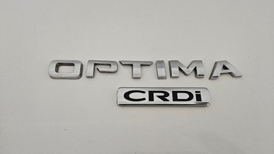 KIA OPTIMA CRDI 2015-2020 UNIVERSAL EMBLEMA PARTE TRASERA  