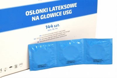 Osłonki na głowicę USG nawilżane (op. 144)