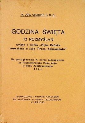 Godzina Święta 12 Rozmyślań 1934 r.