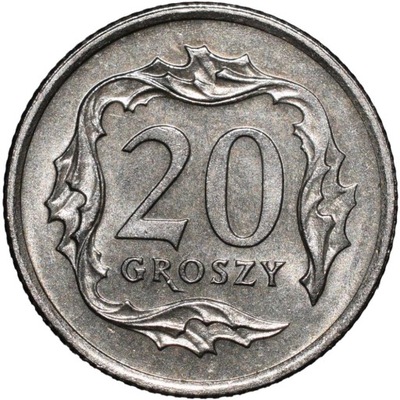 20 gr groszy 1990