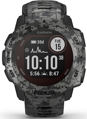 SMARTWATCH | GARMIN INSTINCT SOLAR | 010-02293-05 | CAMO | GPS | MORO