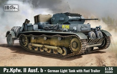 Model plastikowy Pz.Kpfw. II Ausf. b German Light