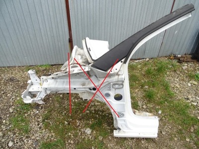 Citroen c3 ii ds3 лонжерон ліва фото №1