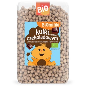 KULKI O SMAKU CZEKOLADOWYM BIO 500 g BIOMINKI