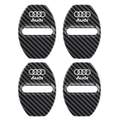 4 PIEZAS PARA AUDI TT A1 A3 A4 A5 A7 A8 Q3 Q5 Q7 S3 S4 TTS RECUBRIMIENTO DE CERRADURA DE PUERTA COCHE  