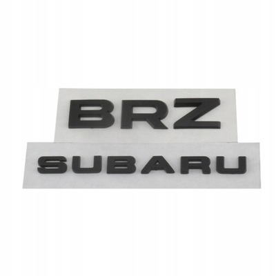 EMBLEMA INSIGNIA PEGATINAS PARA SUBARU BRZ-CZARNY  