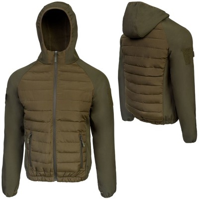 Hybrydowa KURTKA PUCHOWA Softshell VENOM Olive S