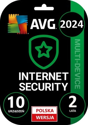 AVG Internet Security PL 10 urządzeń / 2 Lata