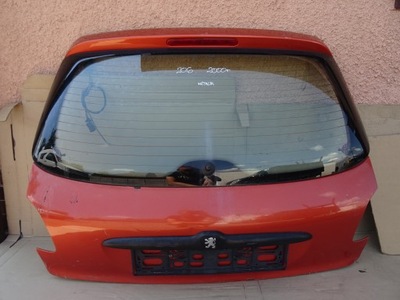 Peugeot 206 крышка багажника задняя 2000r фото №1