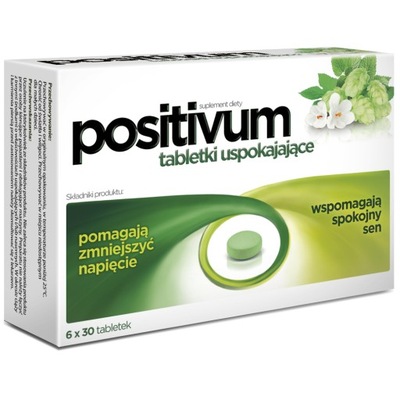 Positivum Tabletki uspokajające 180 tabletek