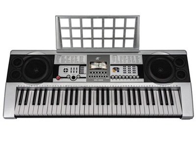 Keyboard MK-922 - duży wyświetlacz LCD, 61 klawisz