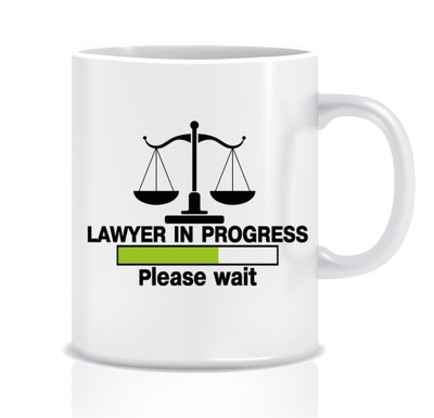 Kubek dla prawnika (Lawyer in progress)