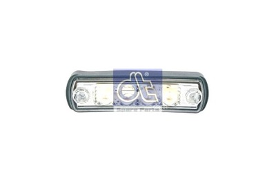 DT SPARE PARTS ŽIBINTAS KONTŪRO L/P BALTAS LED 24V 